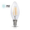LED 4W C35 E14 4000K filamentowa
