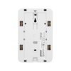 Dzwonek elektromechaniczny dwutonowy BREVIS MAXI AC, 230V, biały - obrazek 2