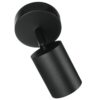 Lampa SIENA-ALU-B/B 1xgu10 czarna z czarnym przegubem - kinkiet plafon - obrazek 2