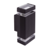 Kinkiet ogrodowy elewacyjny OE-3C czarny 2xGU10