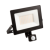 Naświetlacz LED SLIM 50W z czujnikiem, barwa neutralna.