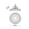 High Bay LED ANICA 100W 4000K IP65 120° Kobi Pro - obrazek 5